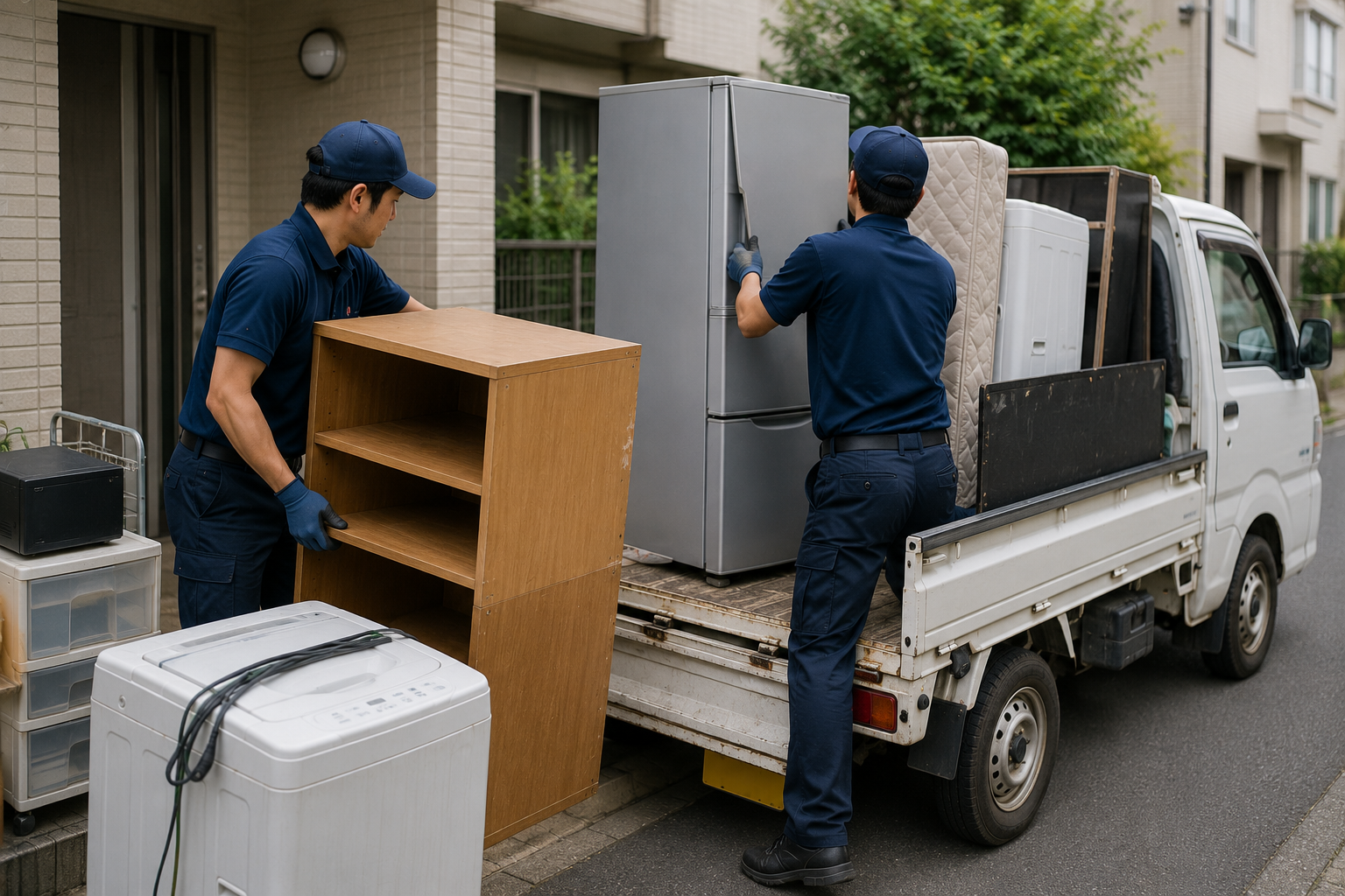 不用品回収・大型家具家電の搬出作業